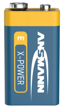 Batteri 9v alkalisk XPower 10stk-Ansmann Hot