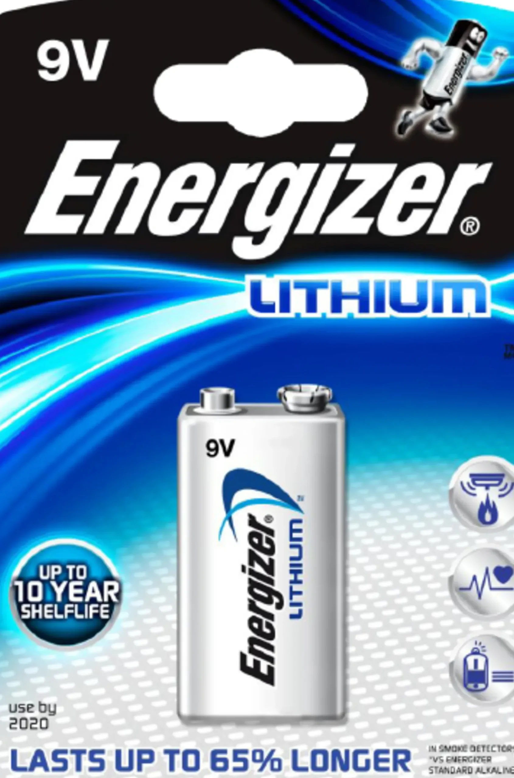 Batteri 9v lithium-Energizer Sale
