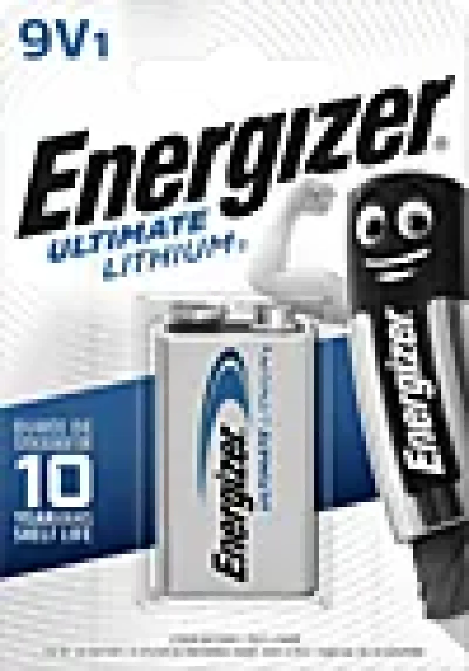 Batteri 9v lithium-Energizer Sale