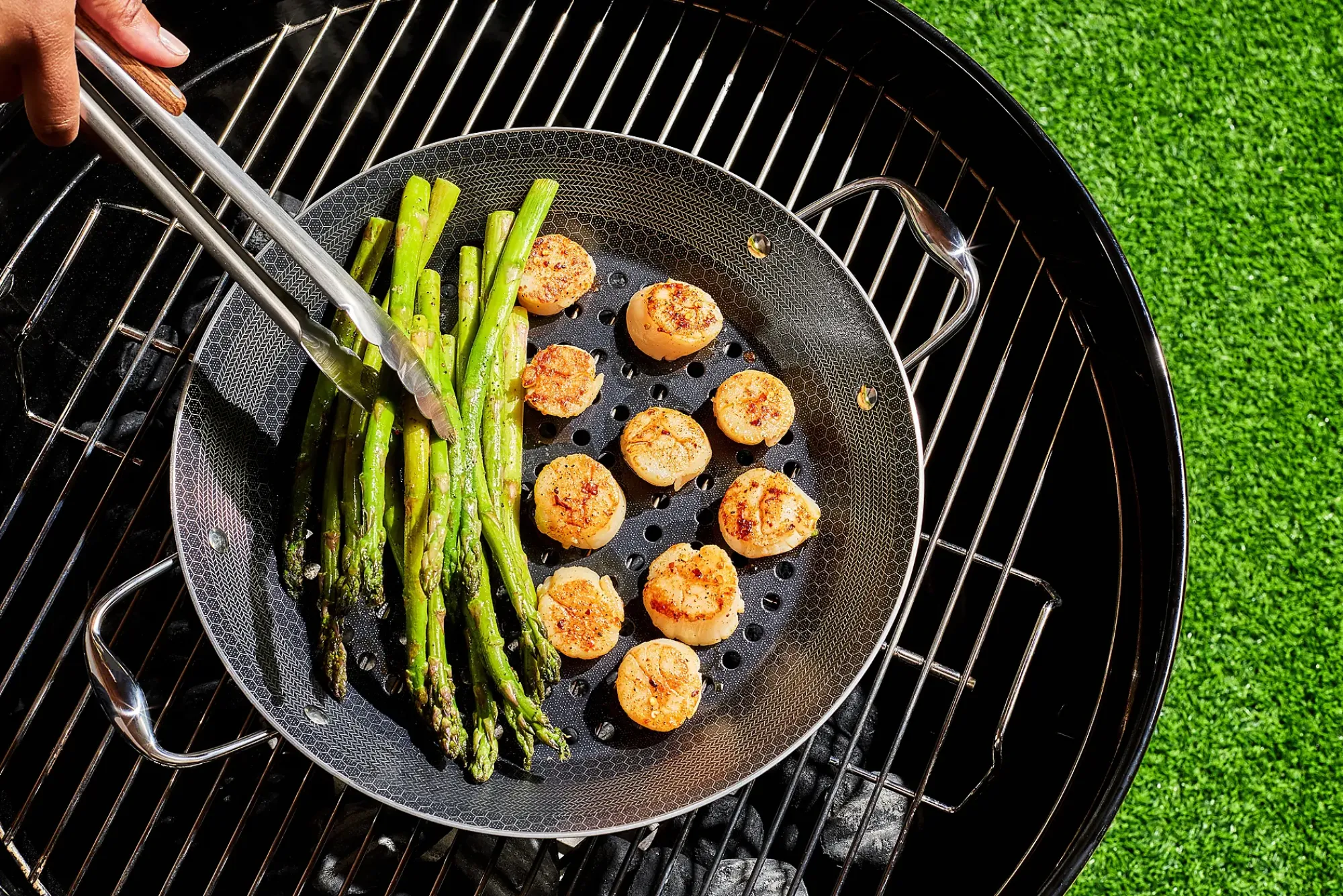 BBQ-panne til grill 30cm hybrid-Hexclad Discount