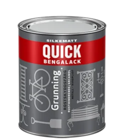 Bengalack grunning silkematt 0,75l-Quick Hot