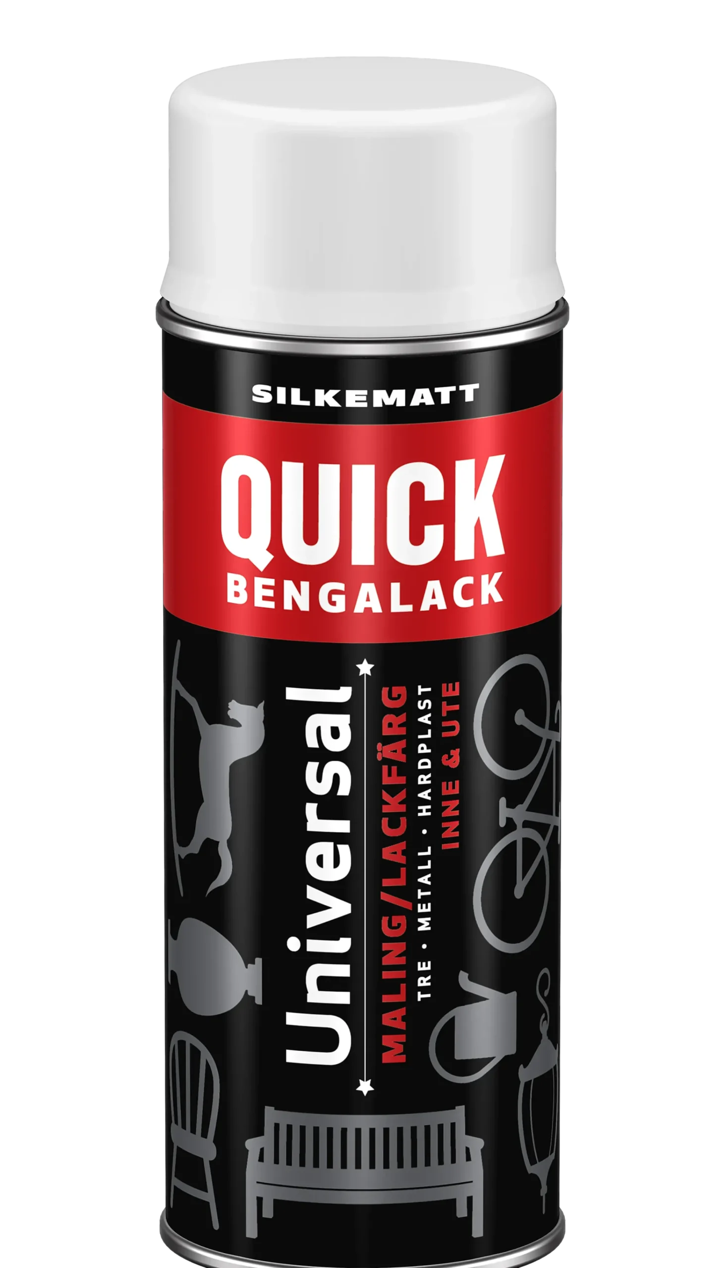 Bengalack spray silkematt 400ml-Quick Best