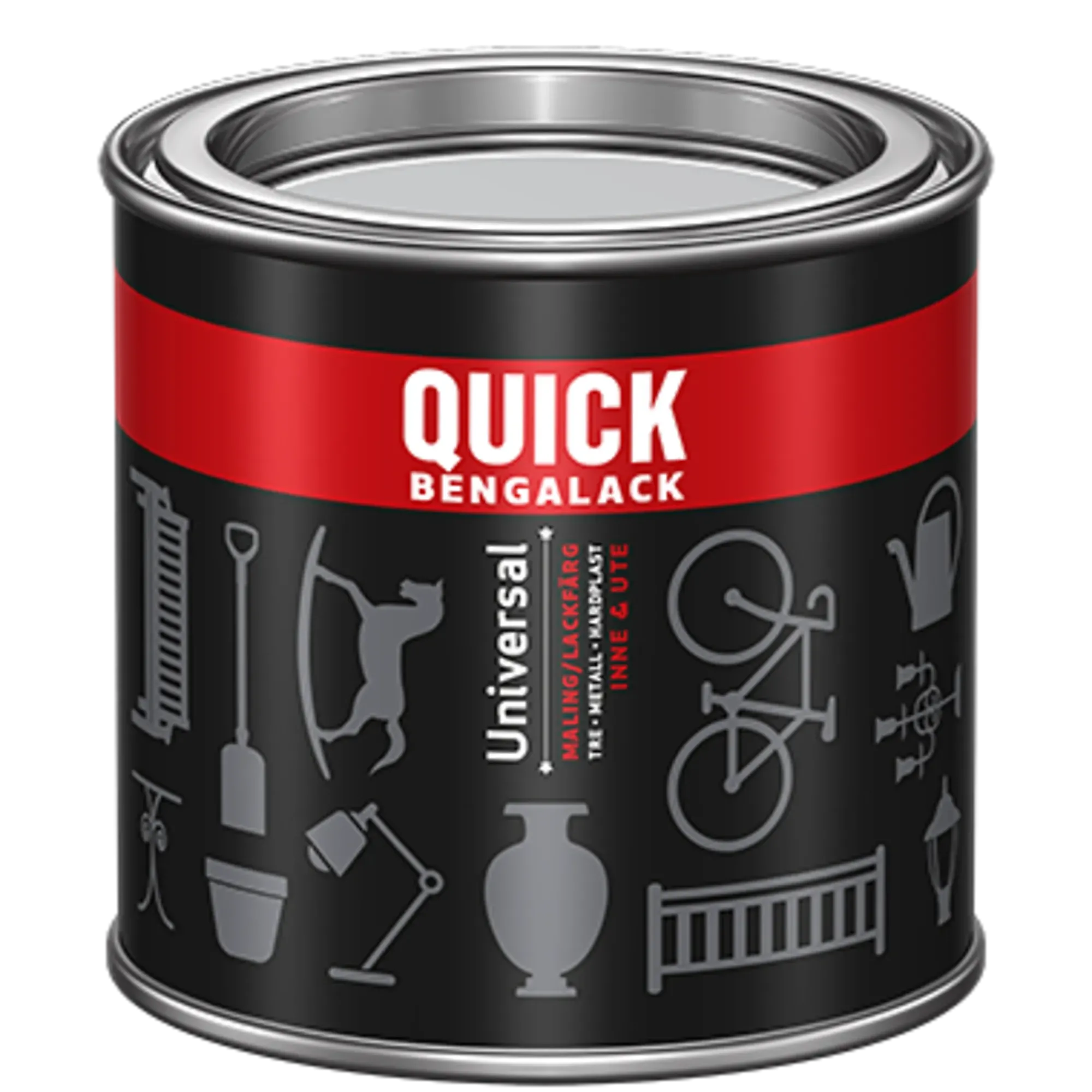 Bengalack universallakk blank 0.25l-Quick Sale