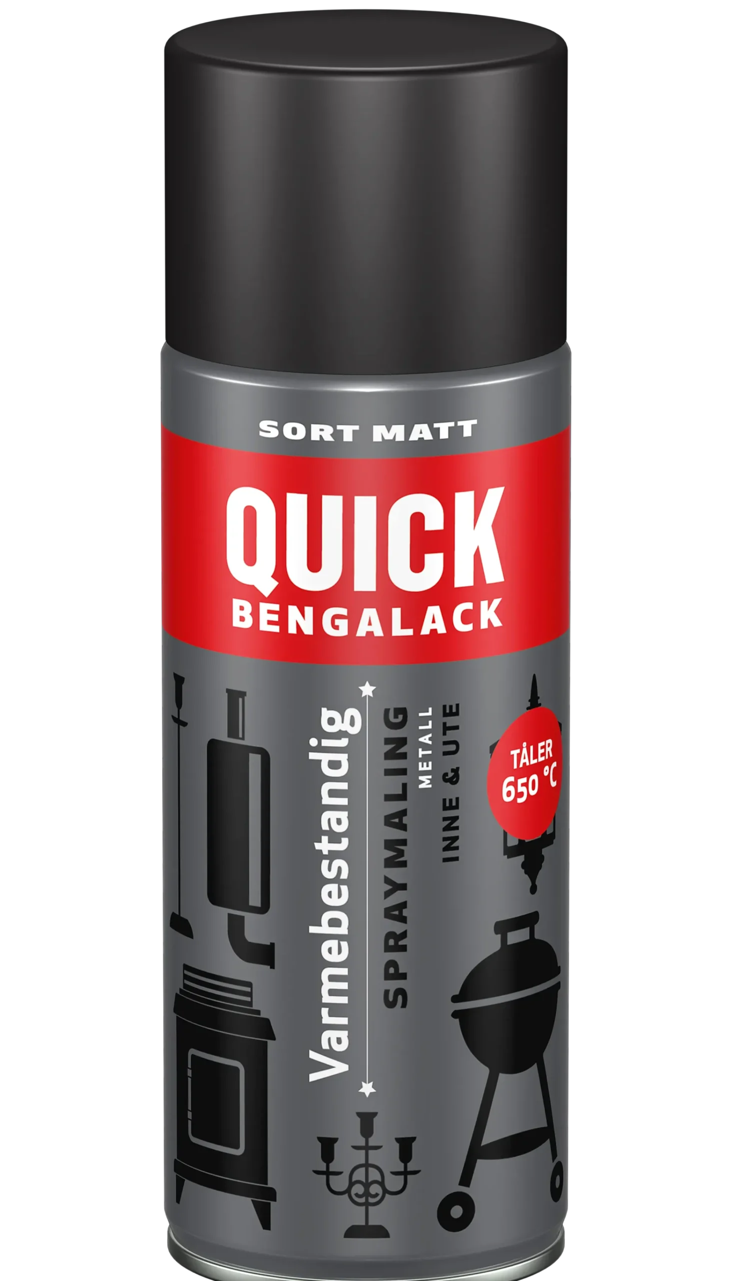 Bengalack varmebestandig spray-Quick Hot