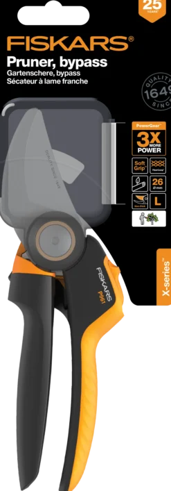 Beskjæringssaks sideskjær X-series Powergear large SS-Fiskars Outlet