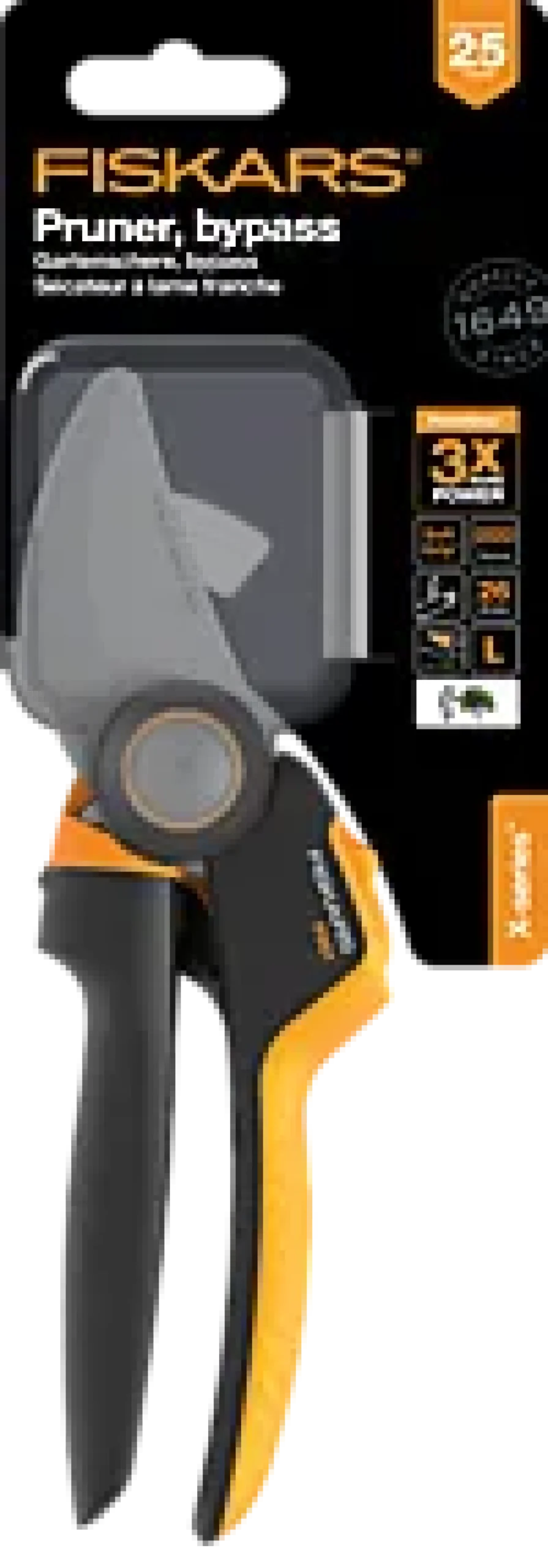 Beskjæringssaks sideskjær X-series Powergear large SS-Fiskars Outlet