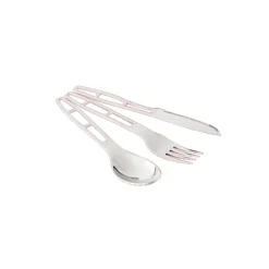 Bestikksett Glacier 3 deler i rustfritt stål-Gsi outdoors New