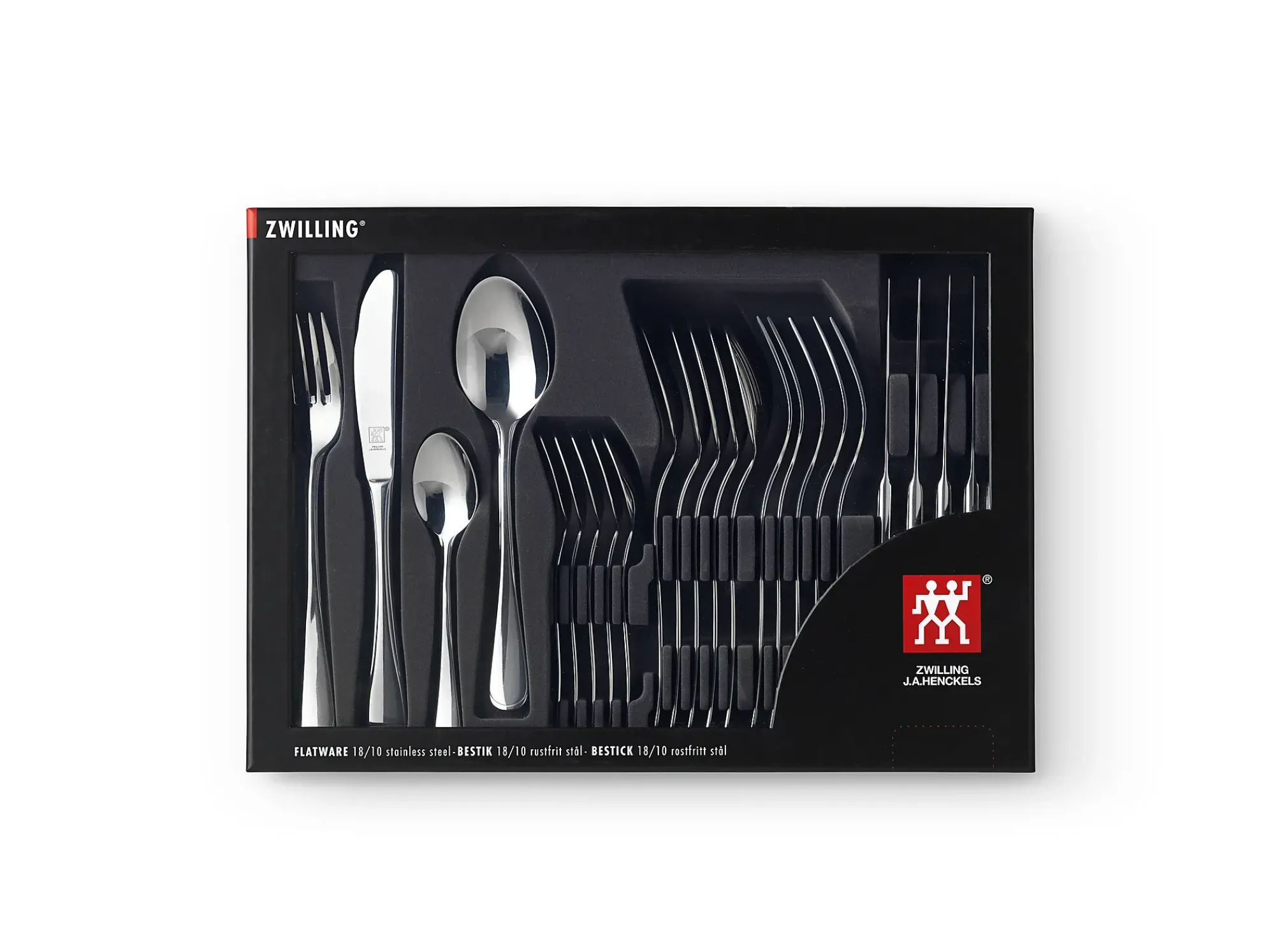 Bestikksett Jessica 24 deler i polert 18/10 rustfritt-Zwilling Discount