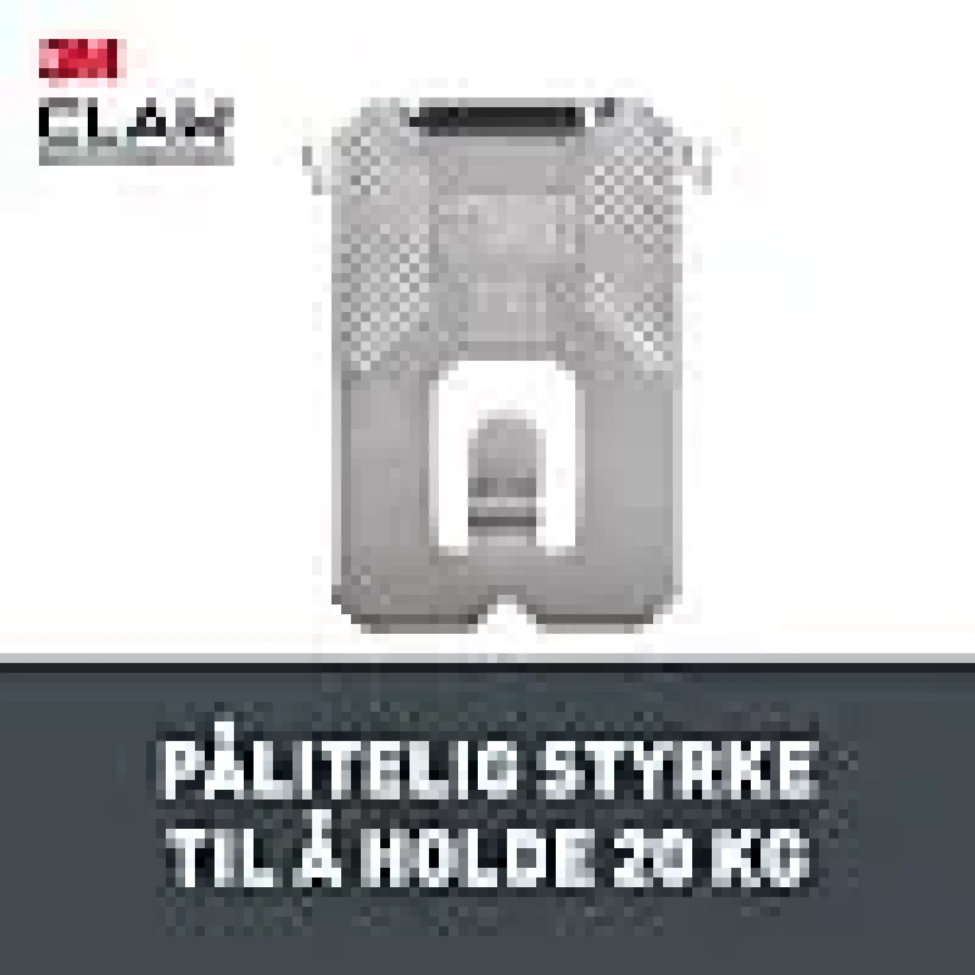 Bildeoppheng til gipsvegg 20kg 2stk-3m New