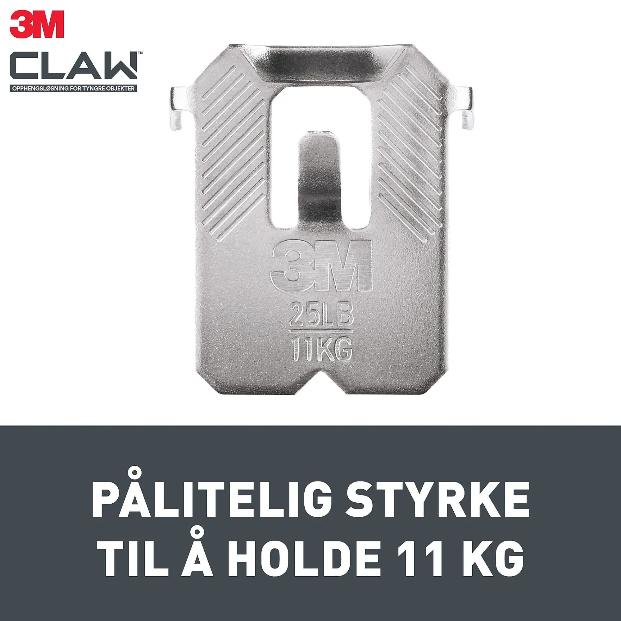 Bildeoppheng til gipsvegg 11kg 2stk-3m Best