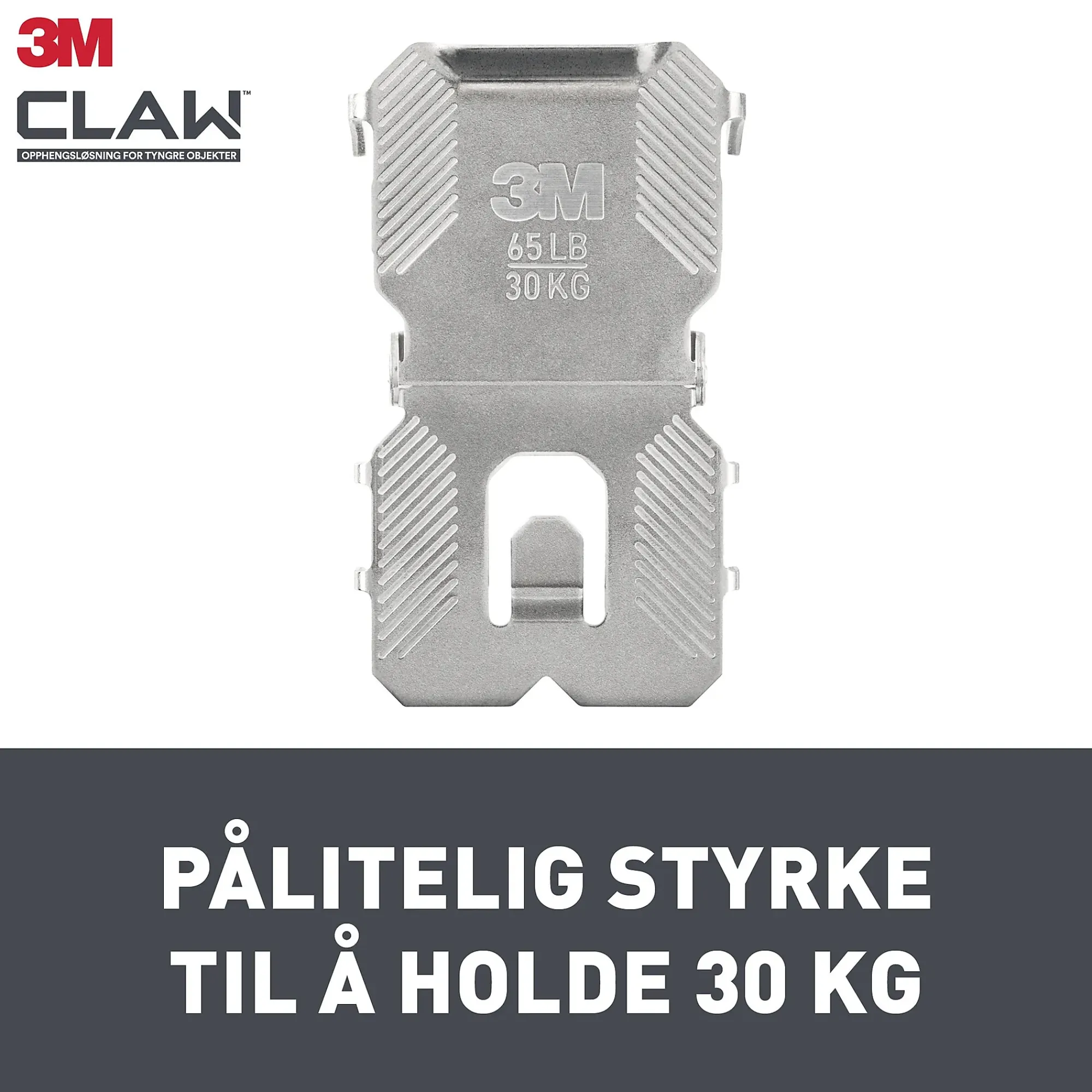 Bildeoppheng til gipsvegg 30kg 2stk-3m Best