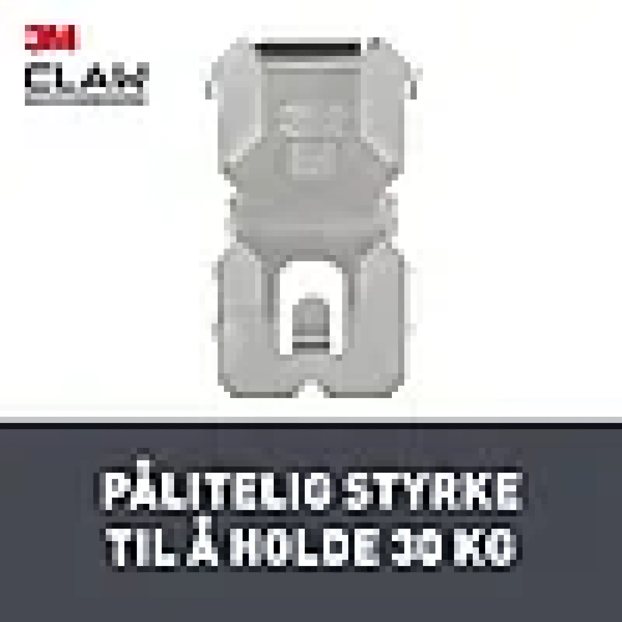 Bildeoppheng til gipsvegg 30kg 2stk-3m Best