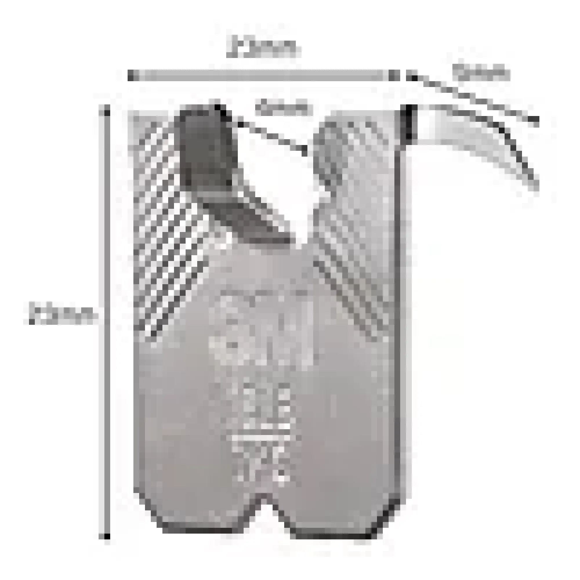 Bildeoppheng til gipsvegg 7kg 2stk-3m New