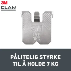 Bildeoppheng til gipsvegg 7kg 2stk-3m New
