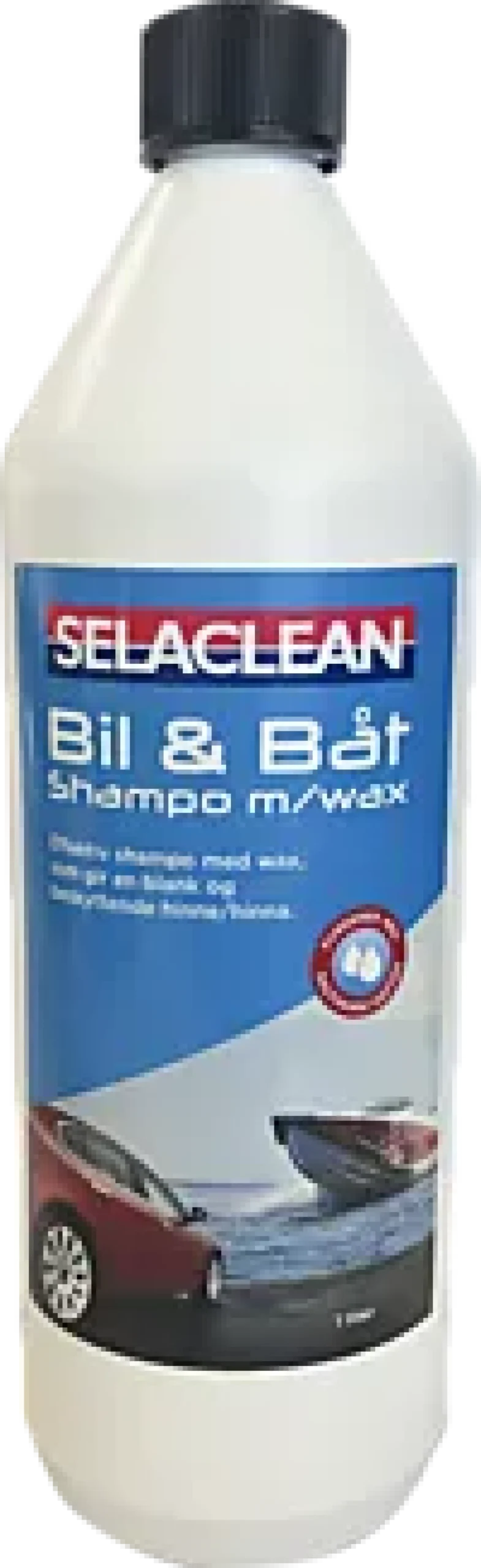 Bil- og båtshampo med wax 1l-Selaclean Clearance