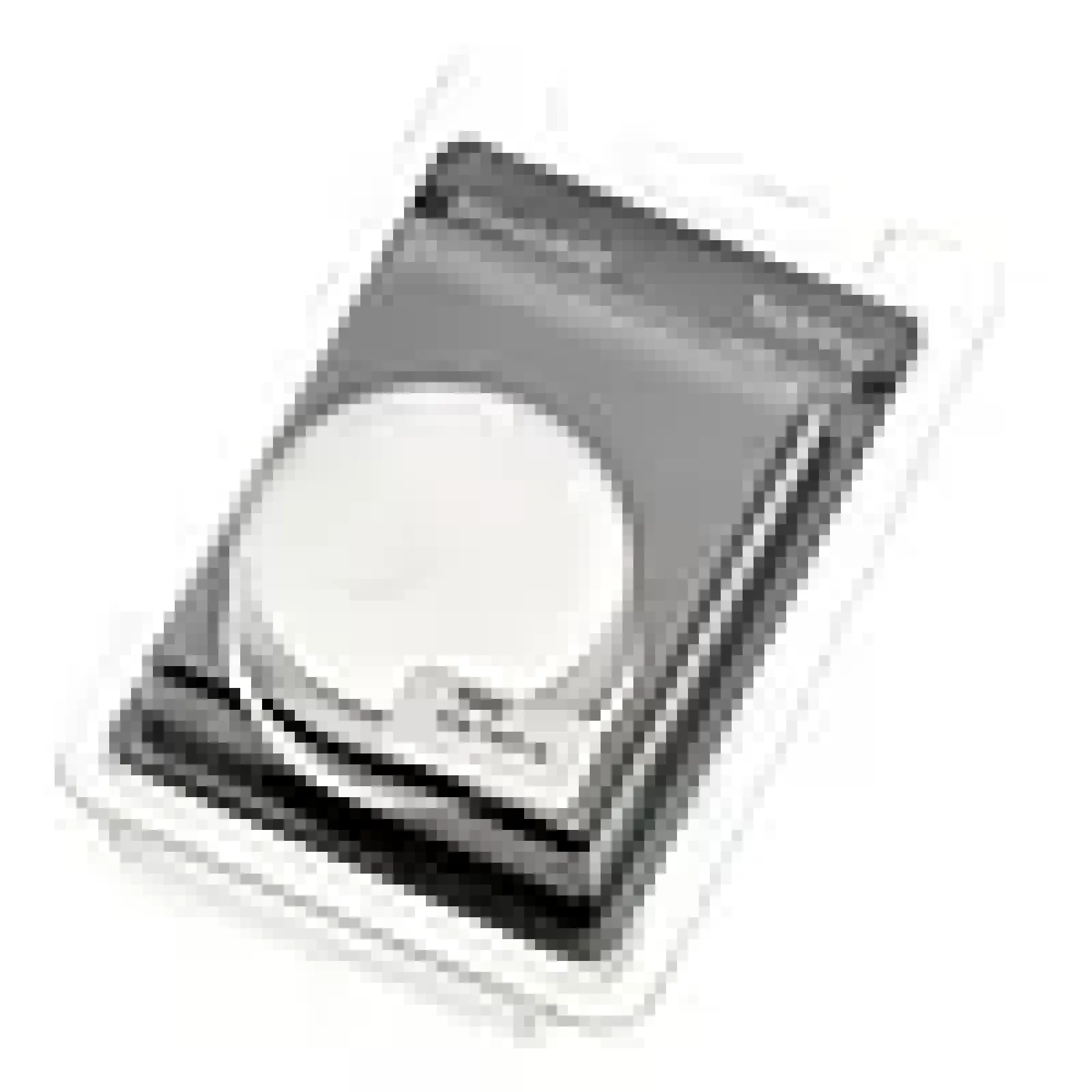 Blindskilt 5966C messing formet matt-Assa abloy Best
