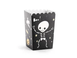 Boks popkorn Halloween Boo 6stk-Partydeco