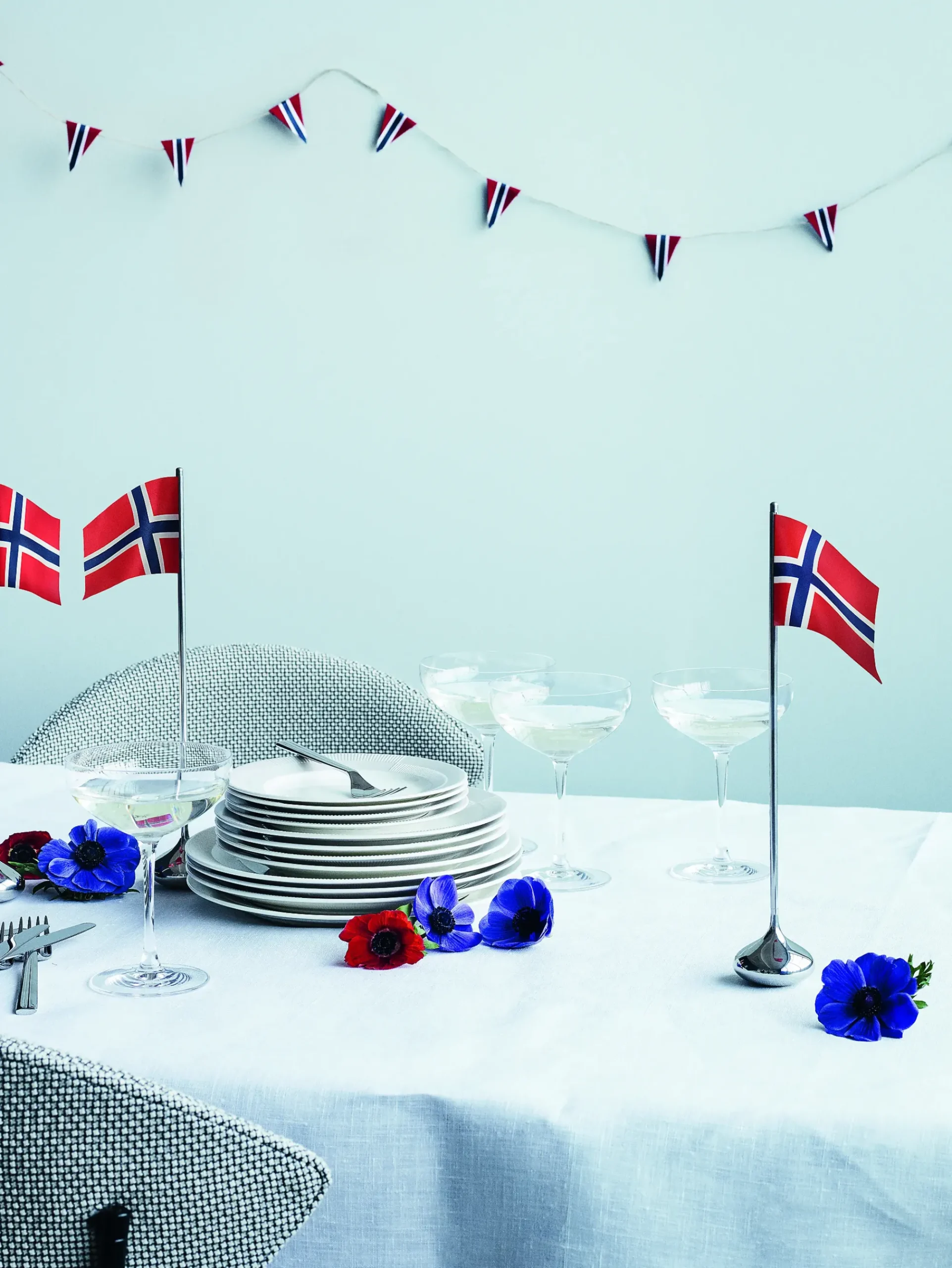 Bordflagg norsk 35cm-Rosendahl Hot