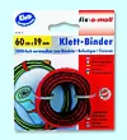 Borrelås back to back sort/rød 60cm-Fix O Moll Outlet