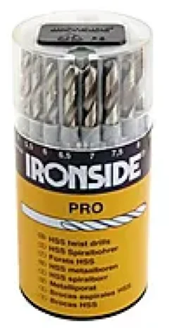 Borsett hss for metall 19 deler pro 1-10mm i box-Ironside Sale