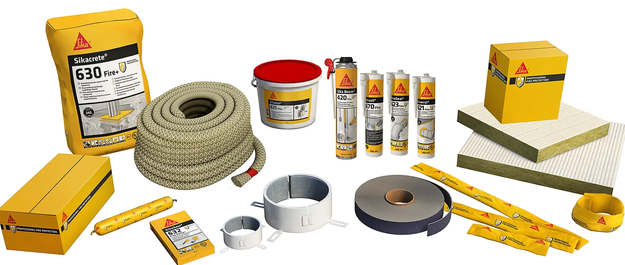 Brannfugemasse Akryl 300ml-Sika Online