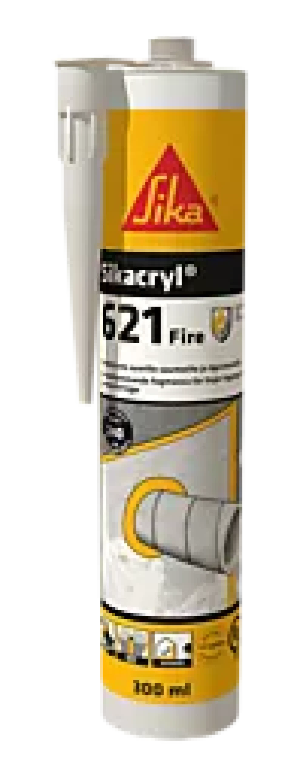 Brannfugemasse Akryl 300ml-Sika Online