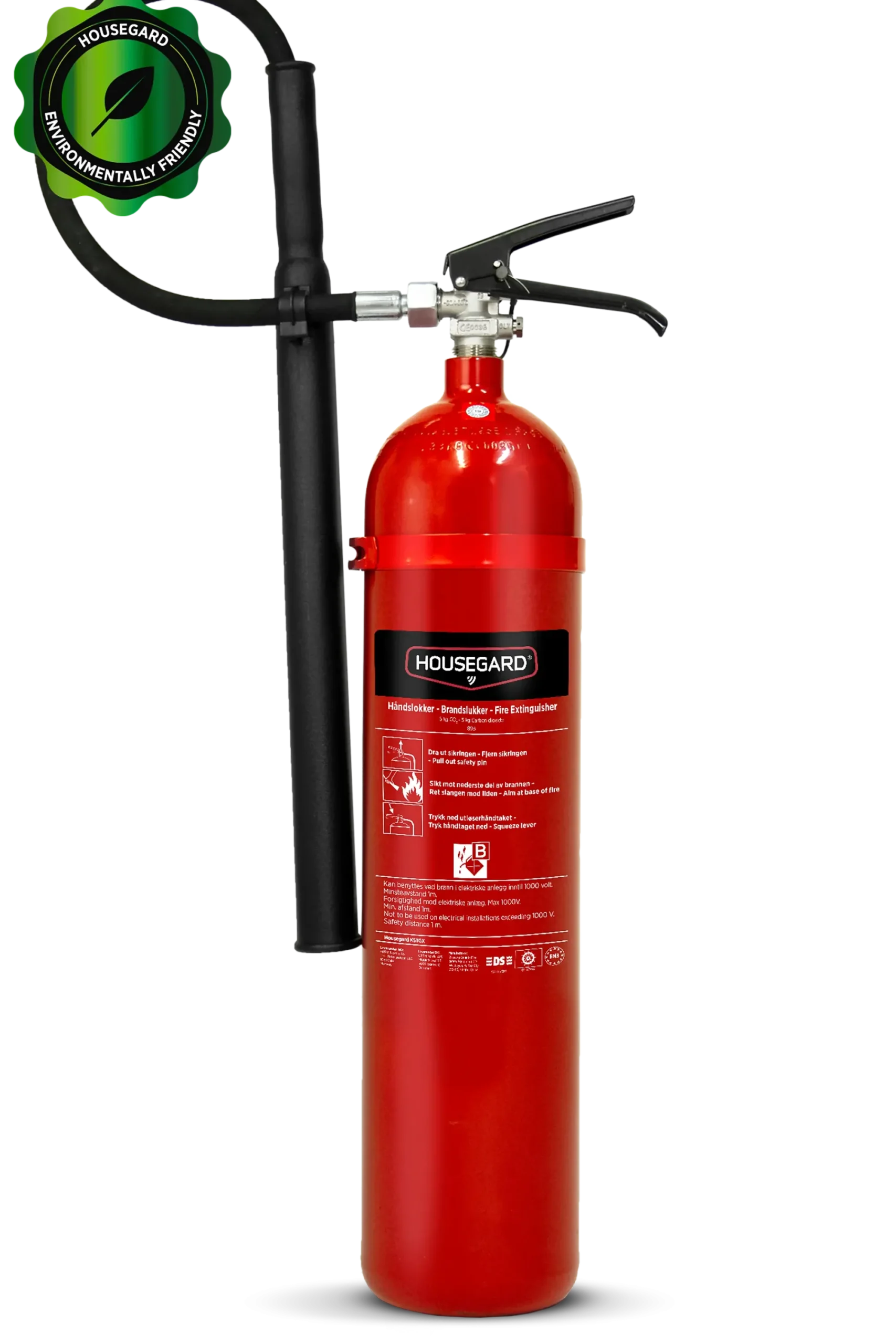 Brannslukker CO2 5kg 89B-Housegard Online