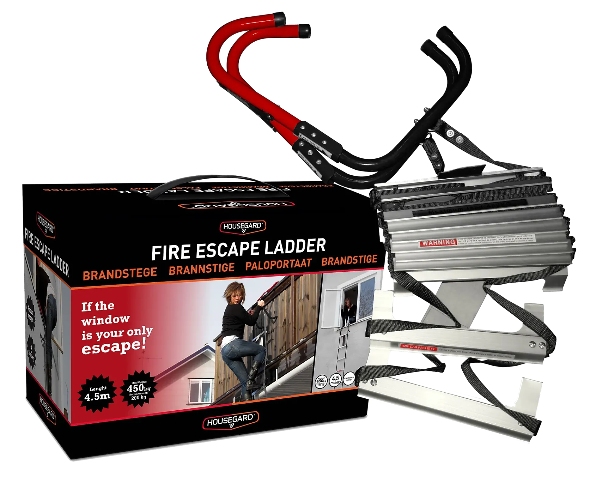 Brannstige 4,5m-Housegard Outlet