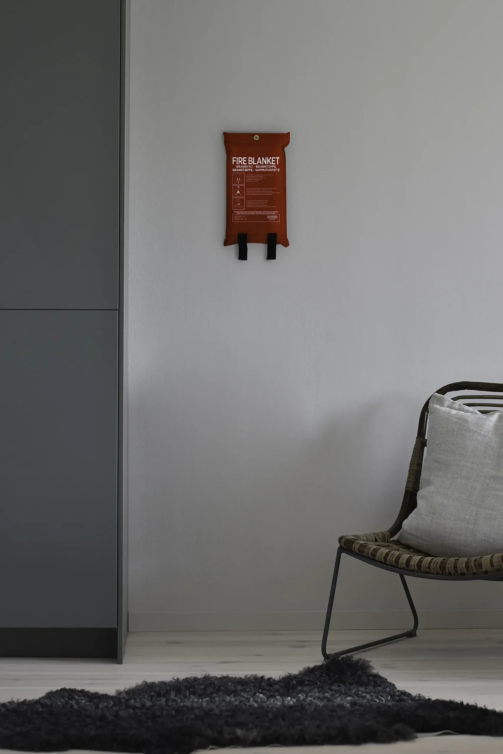 Brannteppe 120x180cm silikonbelagt-Housegard Clearance