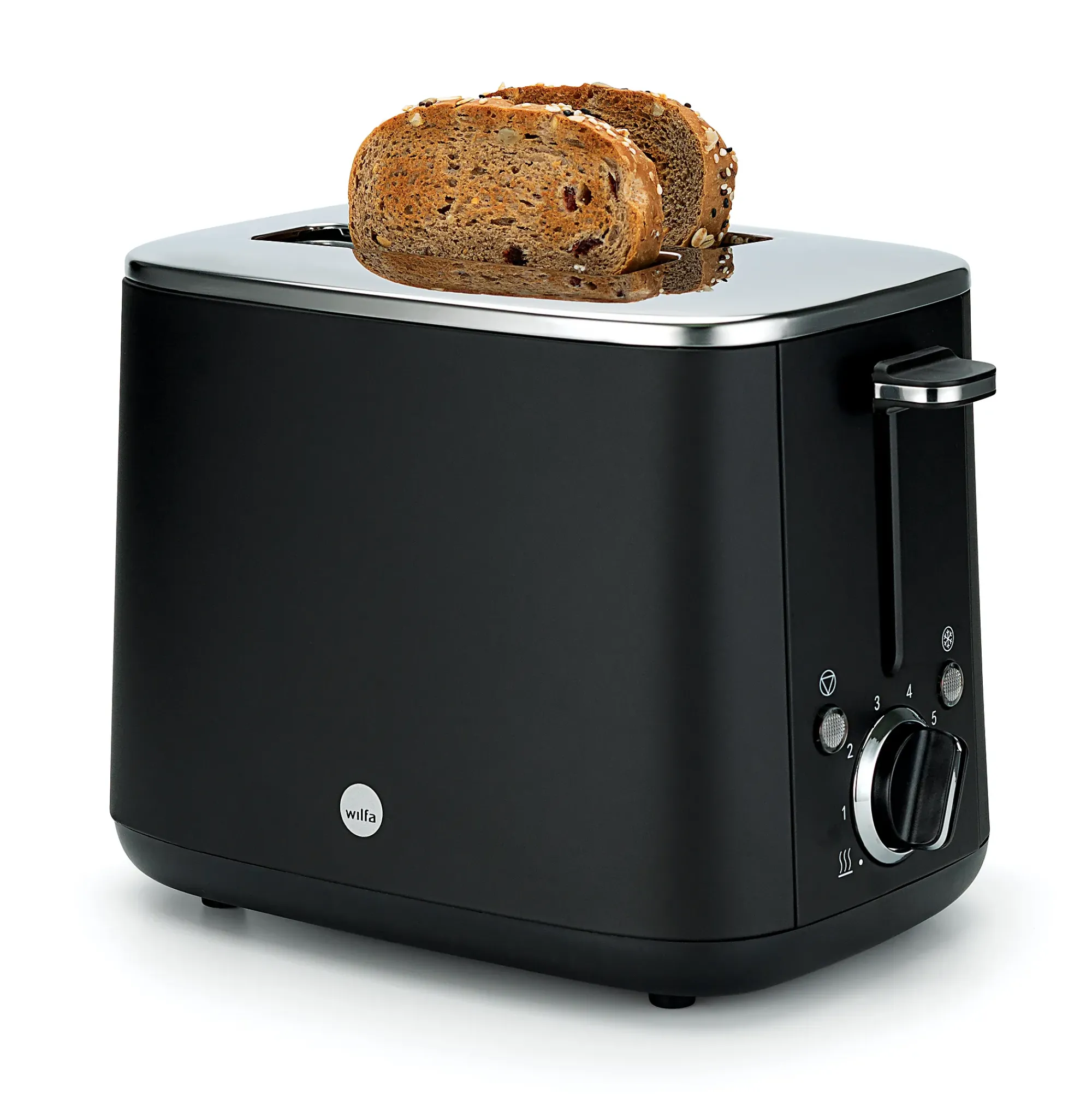 Brødrister 2 skiver 1000W-Wilfa Discount