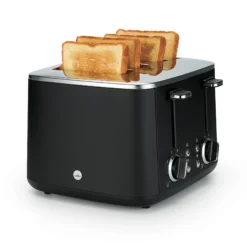 BRØDRISTER SORT 4 SKIVERS TO4B 1600W-Wilfa Outlet