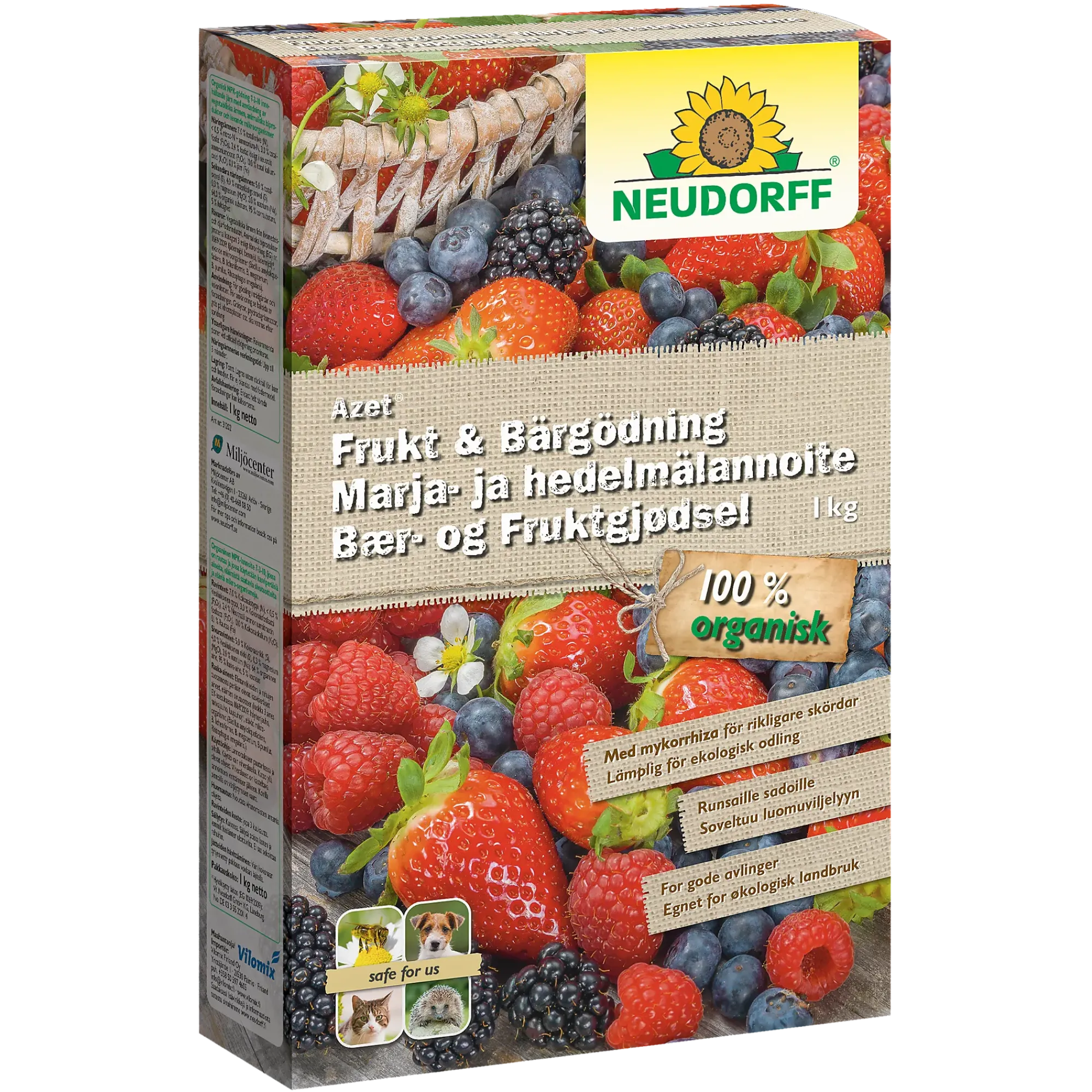 Bær- og fruktgjødsel 1kg-Neudorff Online