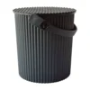 Bøtte baby sort 0,7l-Omnioutil New