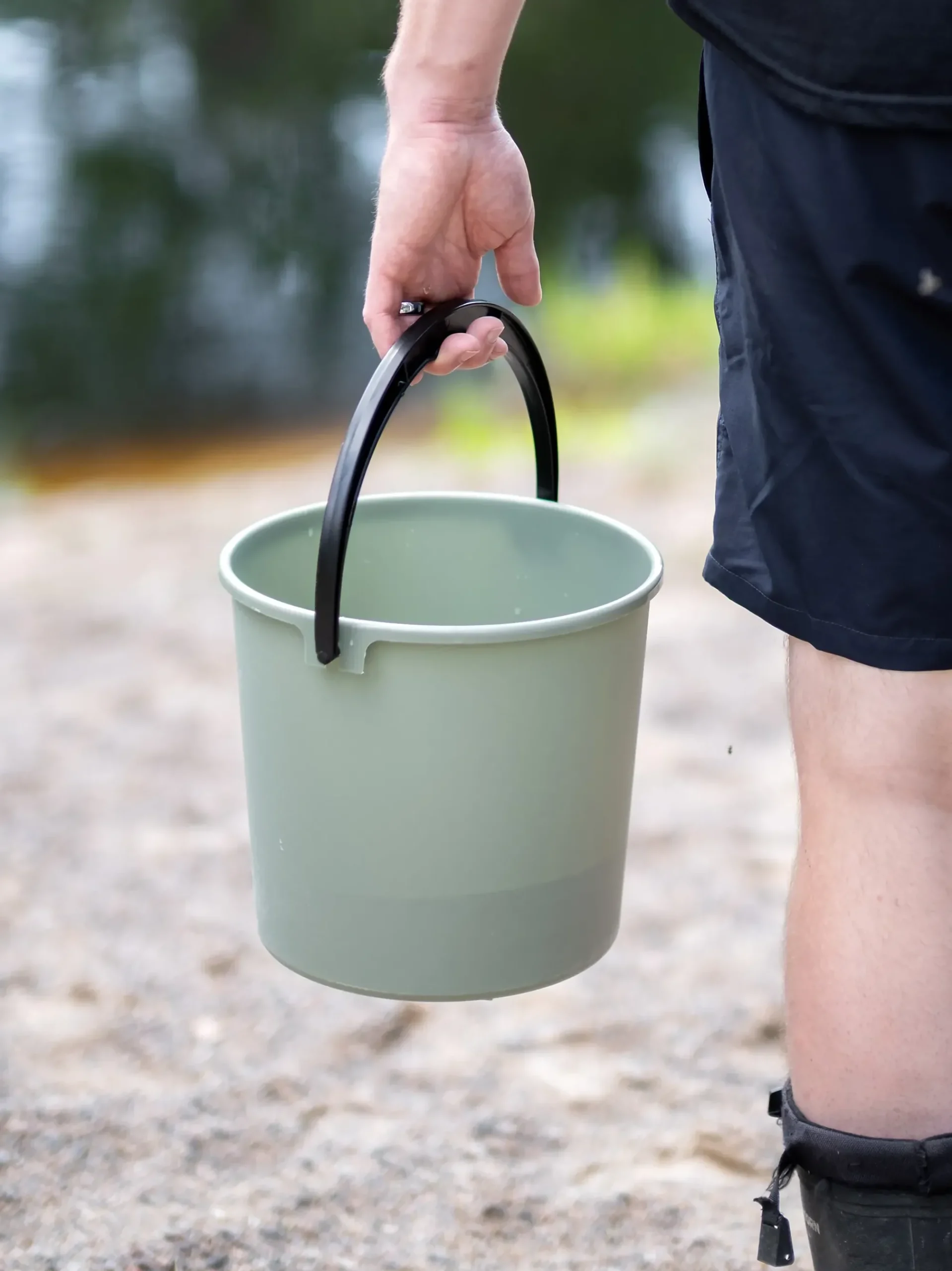 Bøtte 10l mosegrønn-Orthex Discount