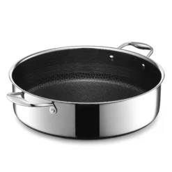 Buffétgryte/Sautégryte med lokk 6,6l hybrid-Hexclad New