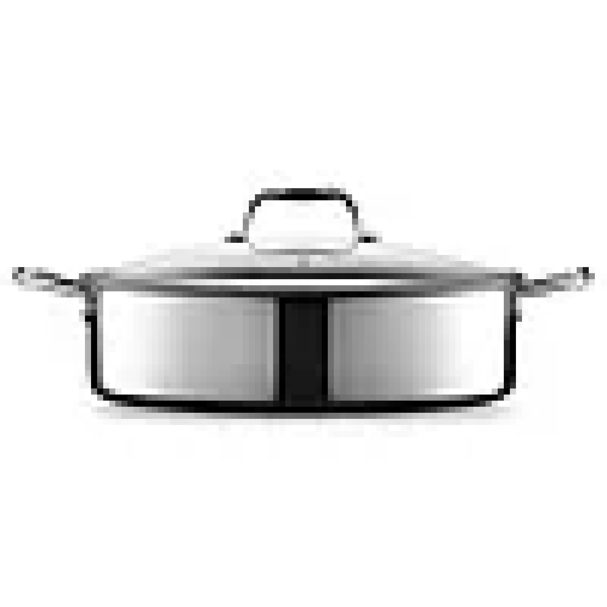 Buffétgryte/Sautégryte med lokk 6,6l hybrid-Hexclad New