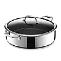 Buffétgryte/Sautégryte med lokk 6,6l hybrid-Hexclad New