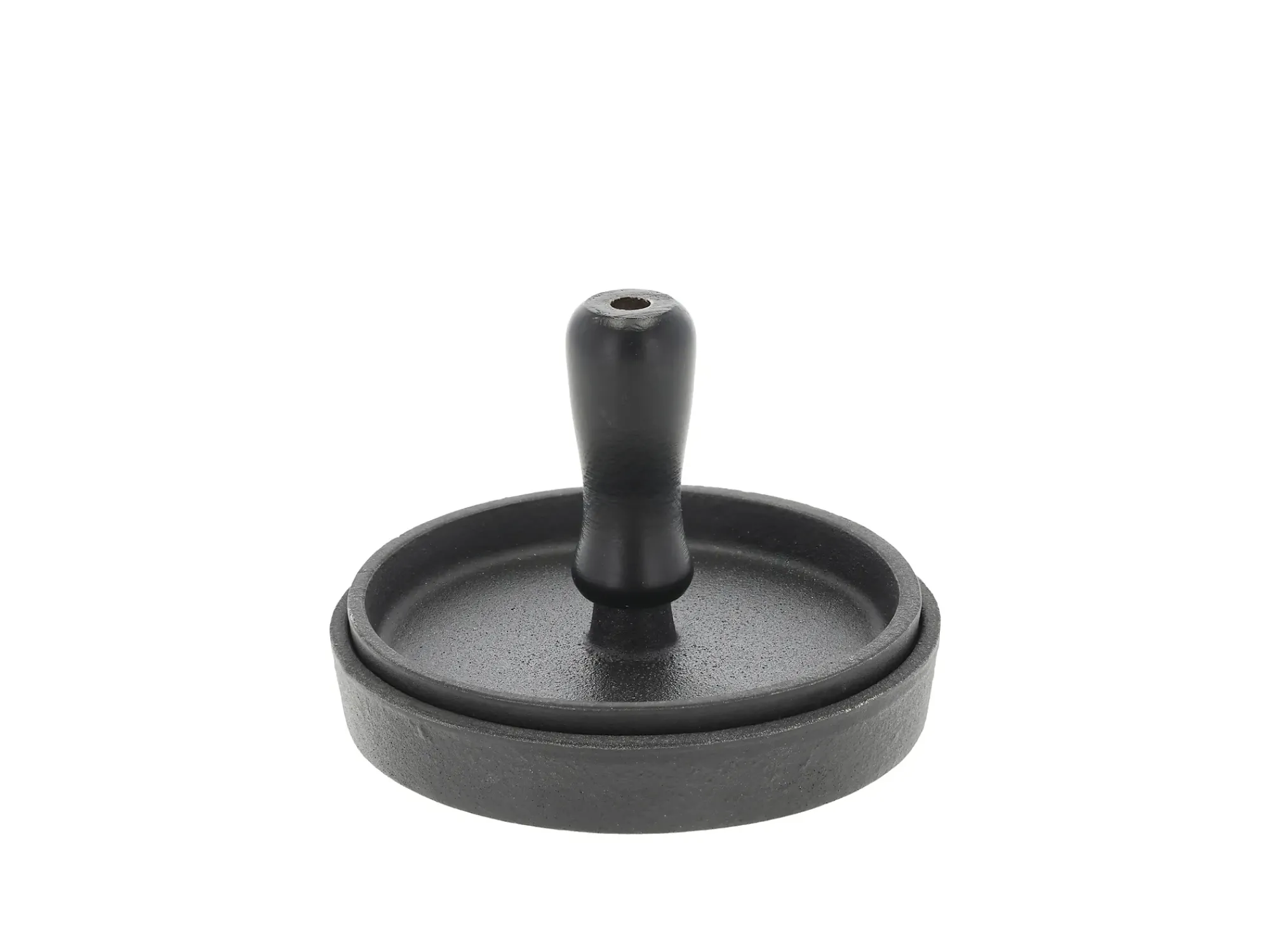 Burgerpresser 12cm Svart Støpejern-Holm Best