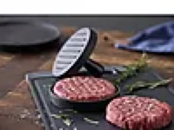 Burgerpresser 12cm Svart Støpejern-Holm Best