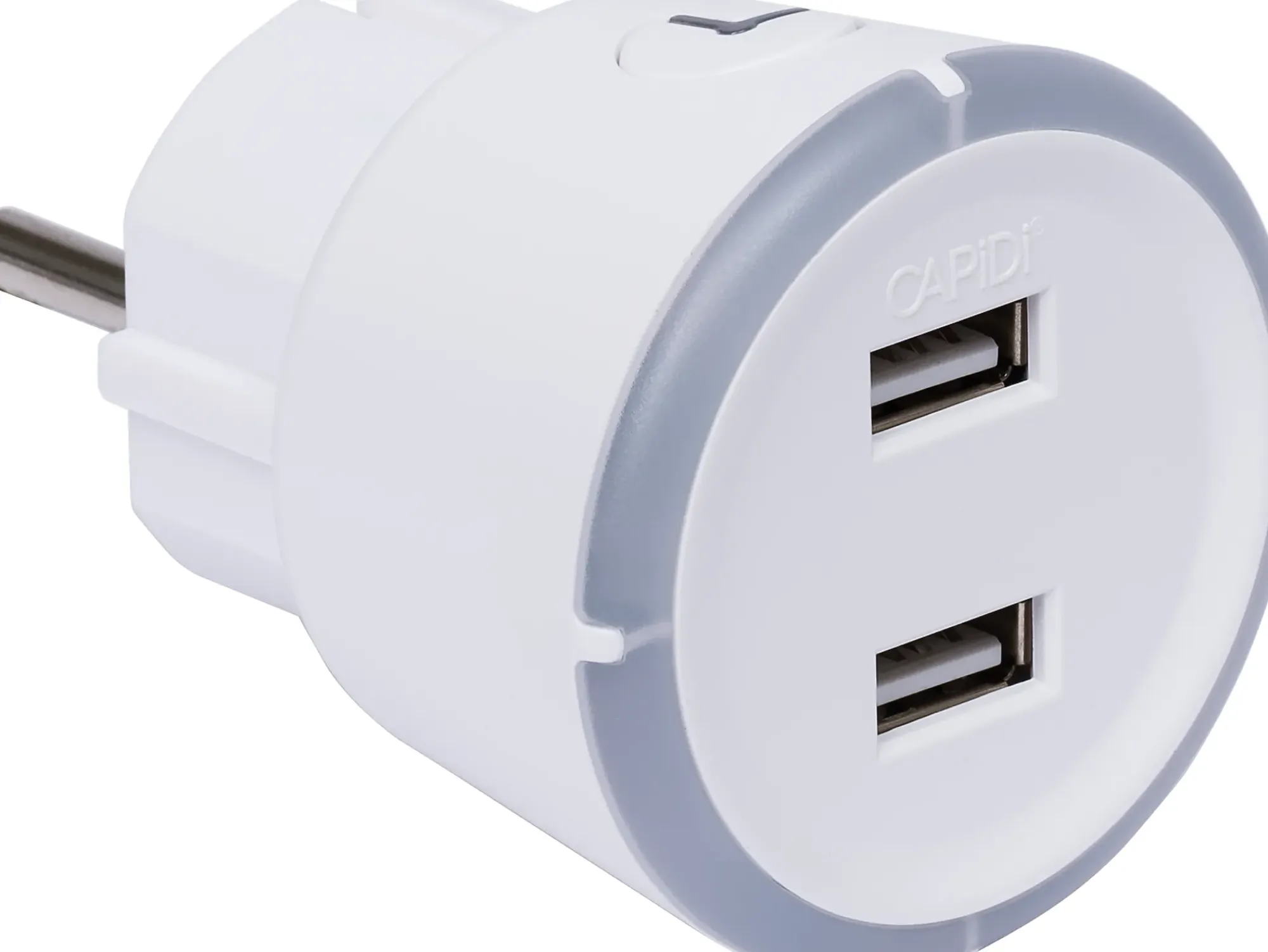 CAPiDi USB sikkerhetstimer 2xUSB 3.4Ah-Gelia Clearance