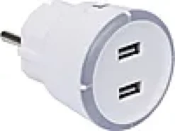 CAPiDi USB sikkerhetstimer 2xUSB 3.4Ah-Gelia Clearance