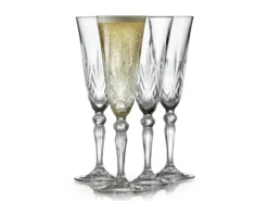 Champagneglass Melodia 16cl 4stk-Lyngby glas Clearance