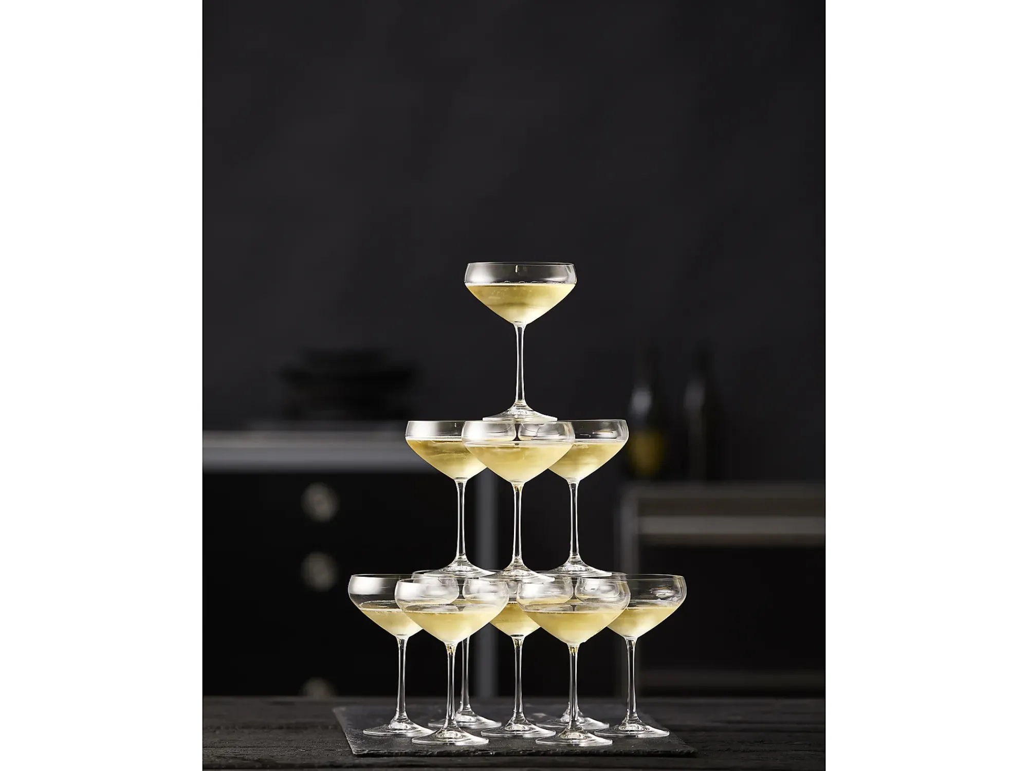 Champagneskål Juvel 34cl 4 stk-Lyngby glas Discount