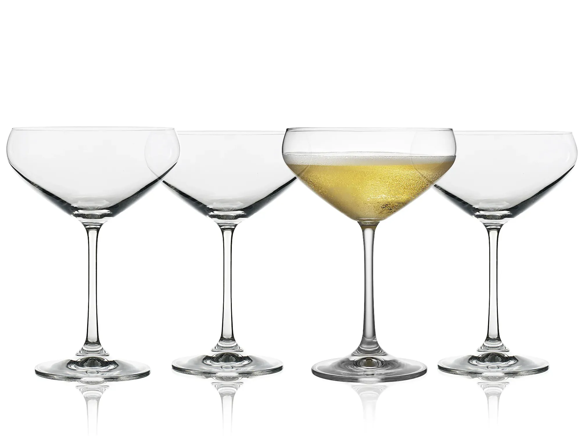 Champagneskål Juvel 34cl 4 stk-Lyngby glas Discount