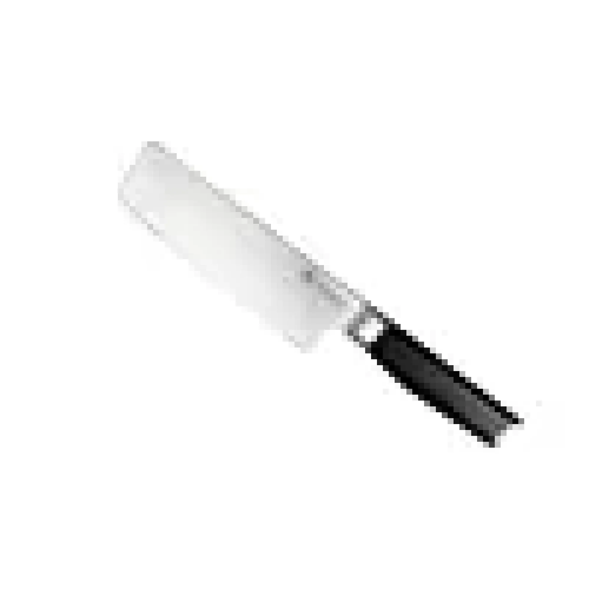 CHOPPER KNIV L16CM STÅL/SVART-Brusletto New