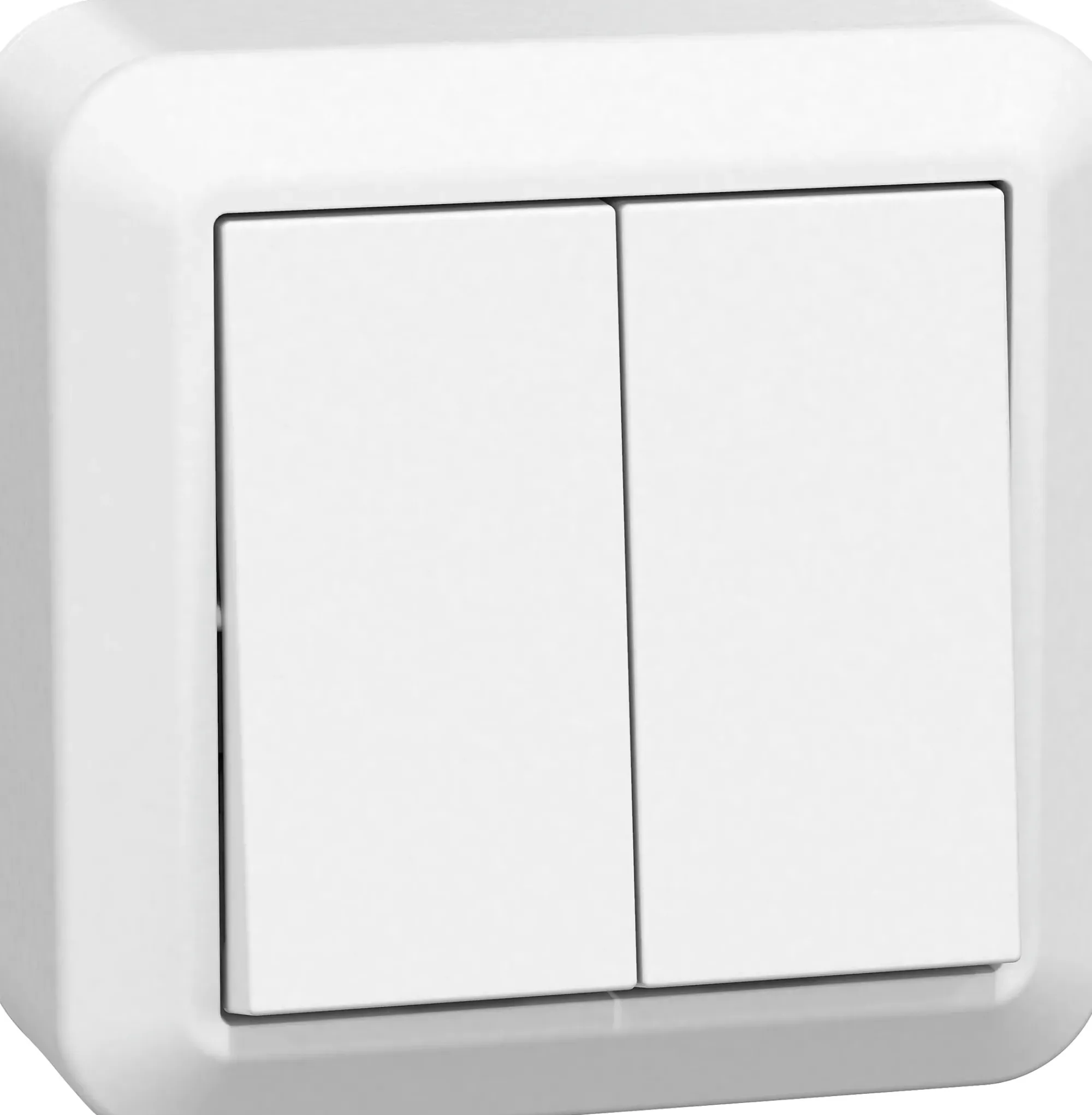 Dobbel bryter Connect 2 home k-trapp- Best