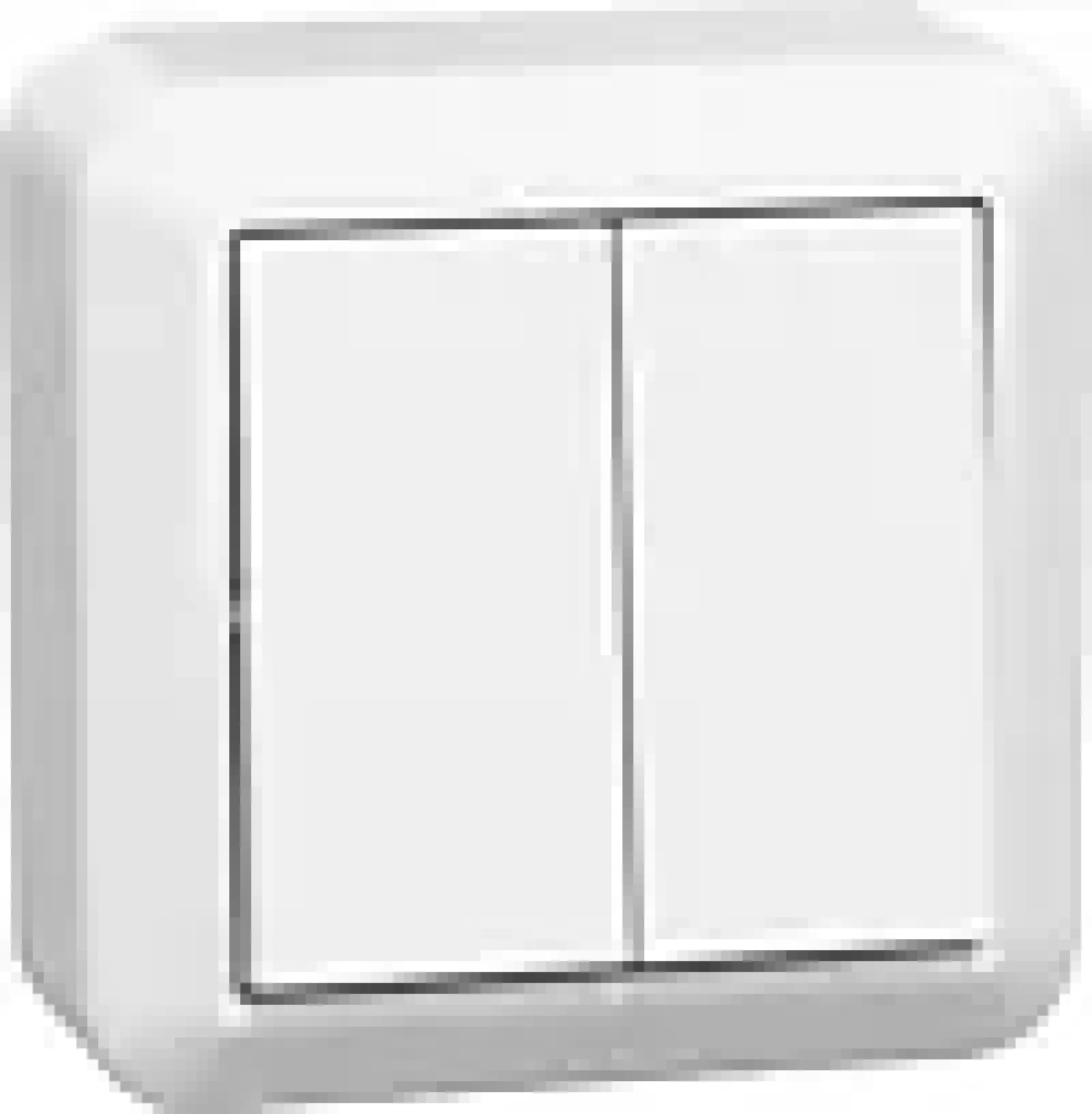 Dobbel bryter Connect 2 home k-trapp- Best