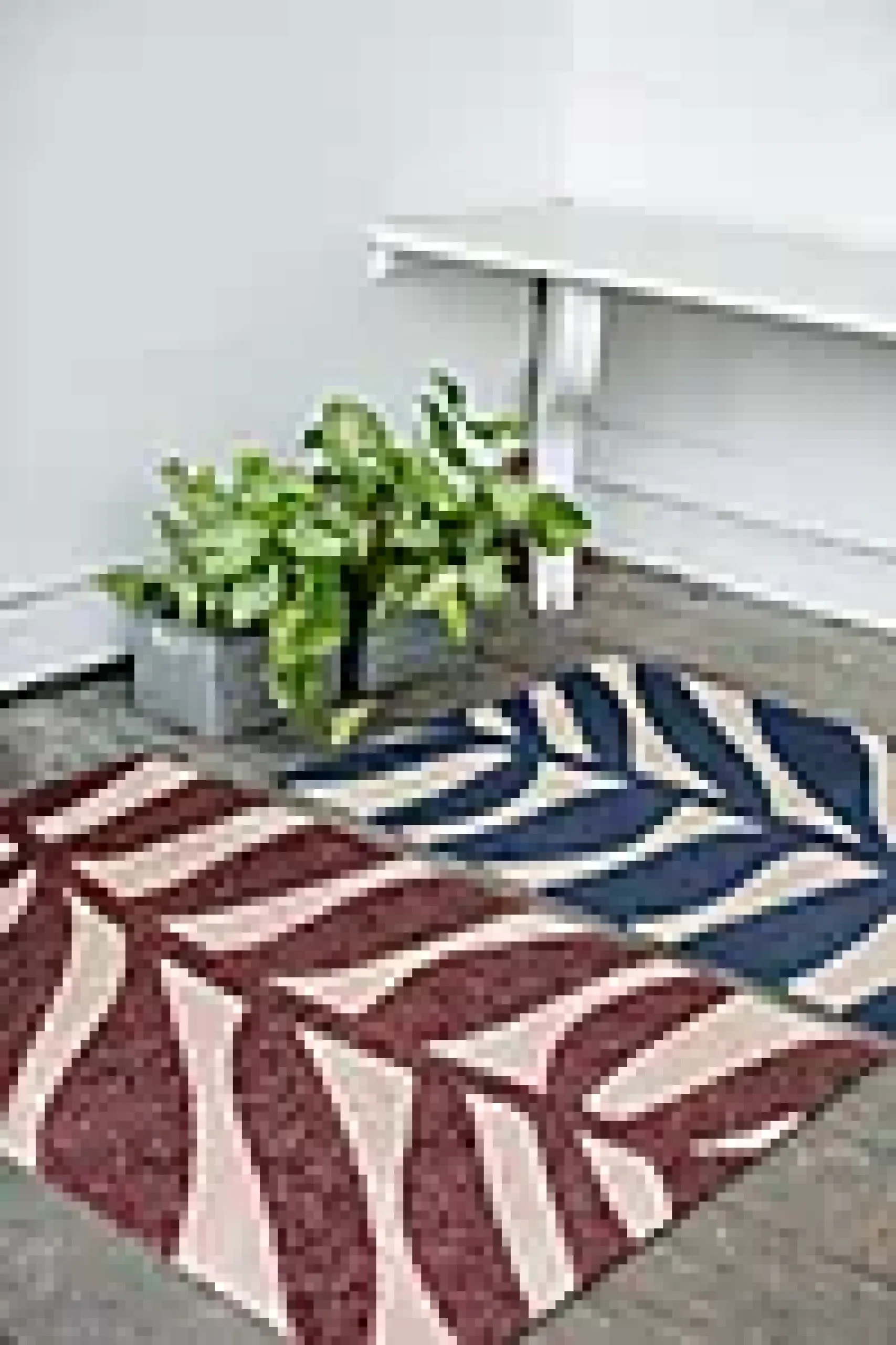 DØRMATTE BLÅ SLITESTERK MED GUMMIERT BAKSIDE 60X90CM- Best