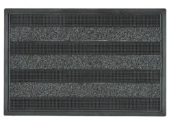 DØRMATTE CACTUS ANTRASIT I GUMMI OG SYNTETFIBER 45X75CM- Sale