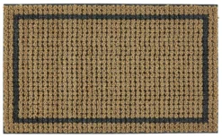 DØRMATTE RIVIERA BORDER KOKOSTUFTET MATTE 45X75CM-